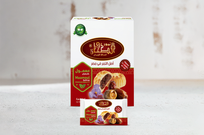 معمــول بالتمر والزعفــران